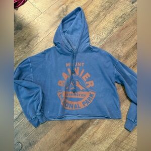 Blue Mount Rainier National Park Hoodie